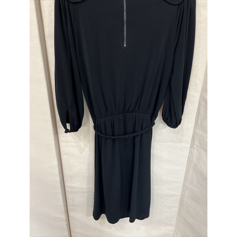Ossie Clark Black‎ Evening Casual Dress 10 NEW - Picture 12 of 13